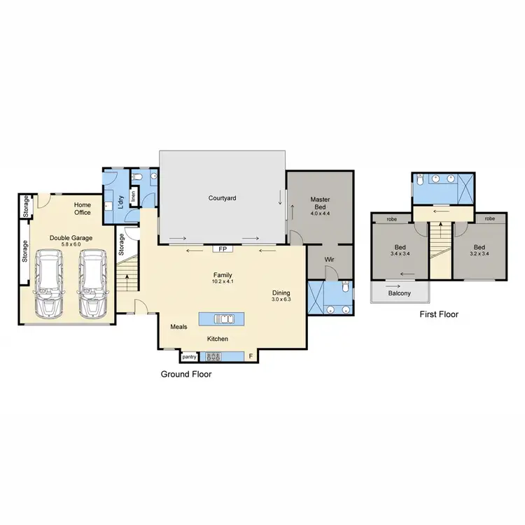 Floorplan of Homely house listing, 1B Davies Street, Safety Beach VIC 3936