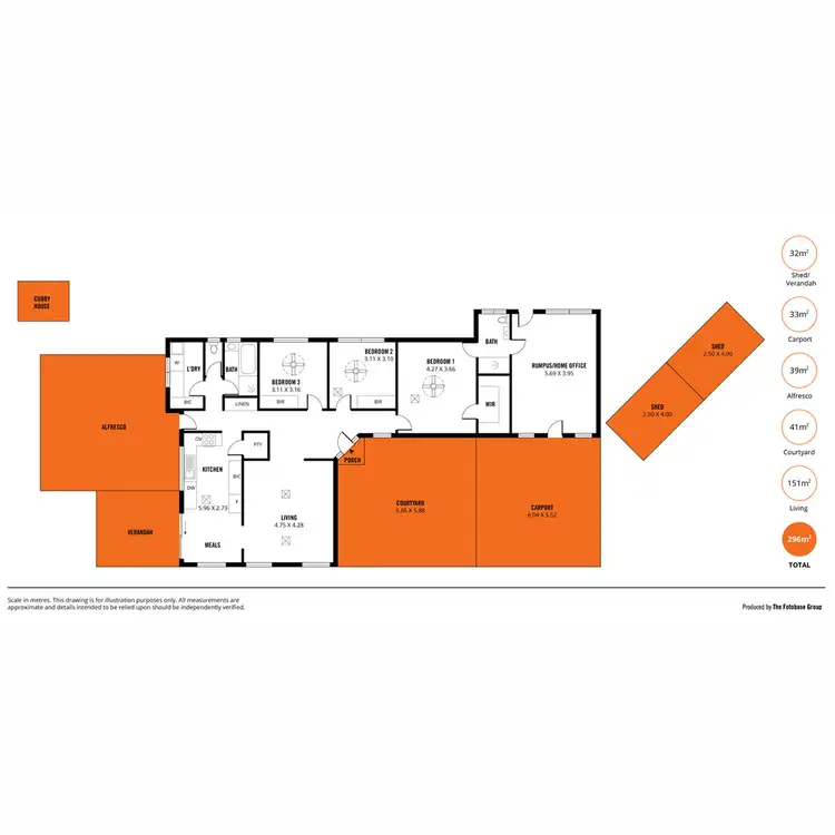 Floorplan of Homely house listing, 7 Verco Court, Campbelltown SA 5074