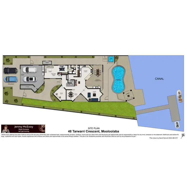 Floorplan of Homely house listing, 48 Tarwarri Crescent, Mooloolaba QLD 4557