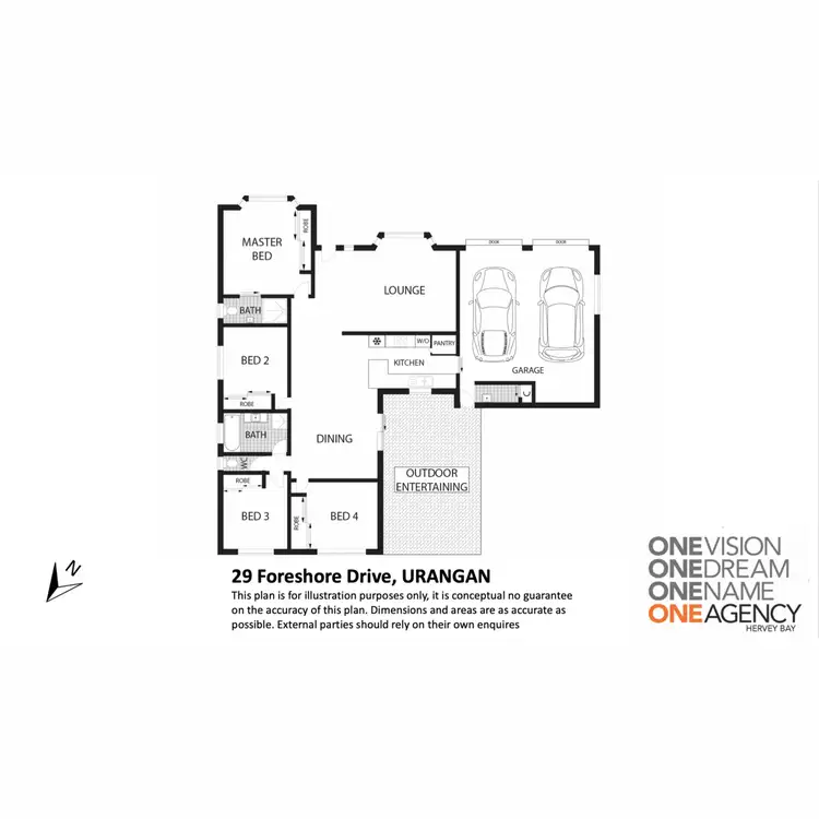 Floorplan of Homely house listing, 29 Foreshore Drive, Urangan QLD 4655