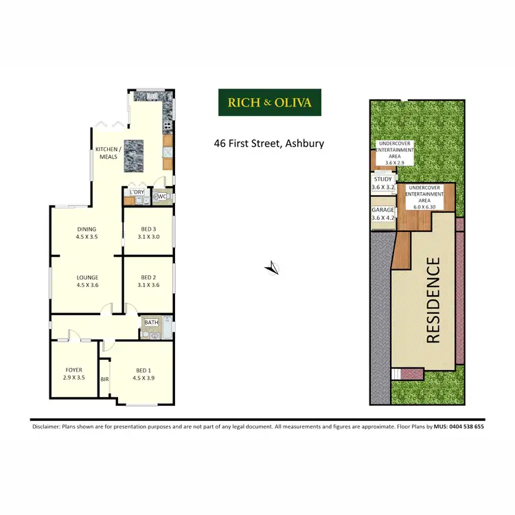 Floorplan of Homely house listing, 46 First Street, Ashbury NSW 2193