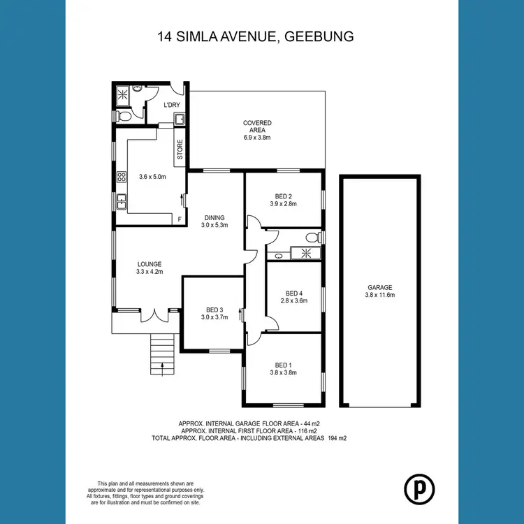Floorplan of Homely house listing, 14 Simla Avenue, Geebung QLD 4034