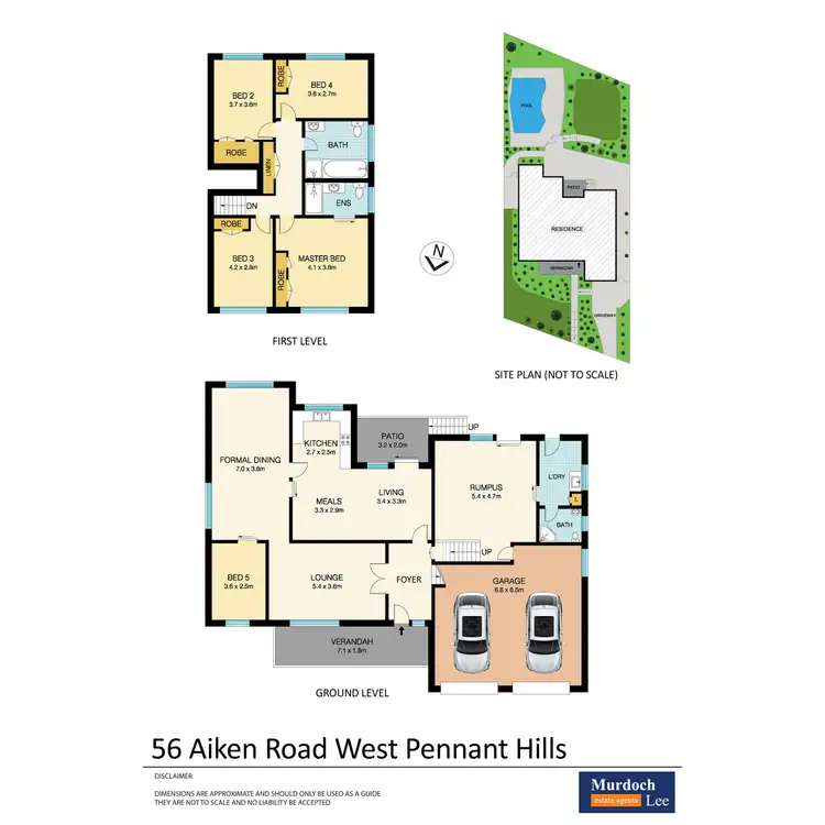 Floorplan of Homely house listing, 56 Aiken Road, West Pennant Hills NSW 2125