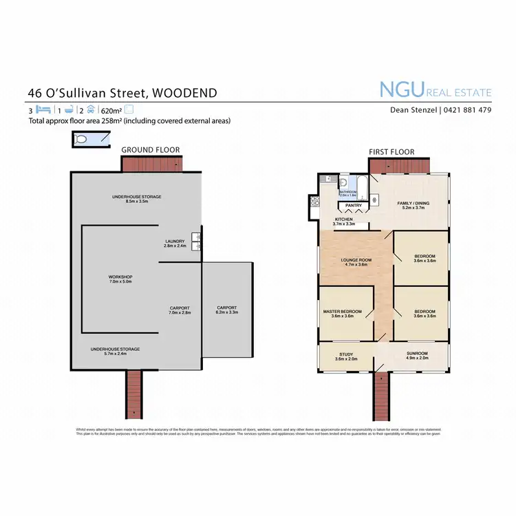 Floorplan of Homely house listing, 46 O'Sullivan Street, Woodend QLD 4305