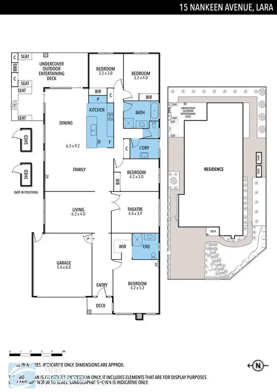 Floorplan of Homely house listing, 15 Nankeen Avenue, Lara VIC 3212