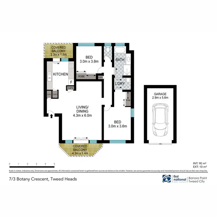 Floorplan of Homely apartment listing, 7/3 Botany Crescent, Tweed Heads NSW 2485