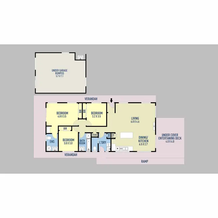 Floorplan of Homely house listing, 175 Country Club Drive, Clifton Springs VIC 3222