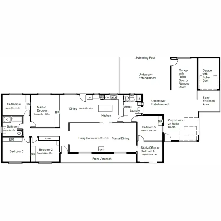 Floorplan of Homely house listing, 20-22 Quorn Road, Stirling North SA 5710