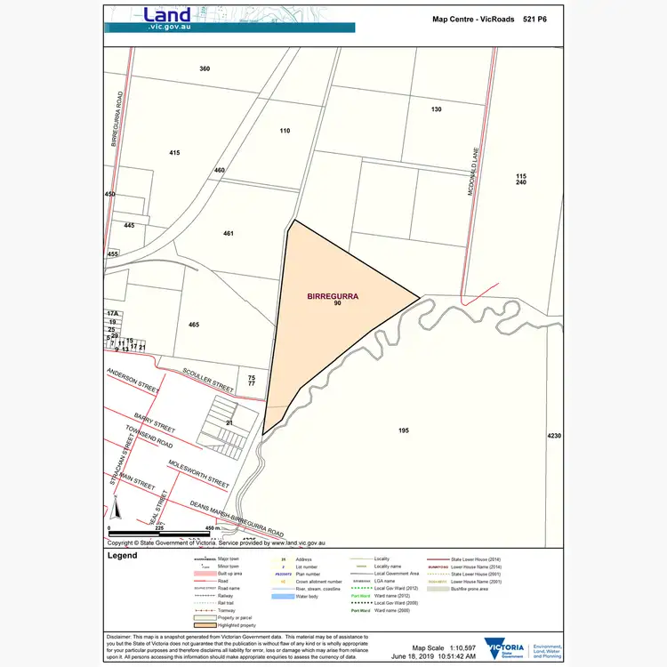 Floorplan of Homely rural property listing, 90 Scouller Street, Birregurra VIC 3242