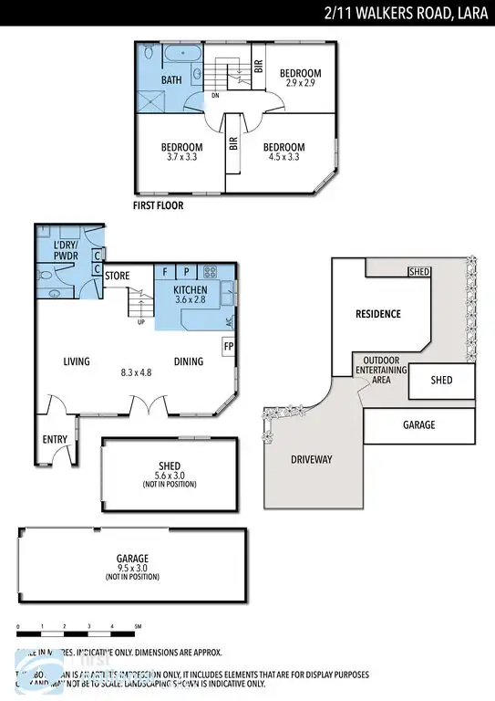 Floorplan of Homely house listing, 2/11 Walkers Road, Lara VIC 3212
