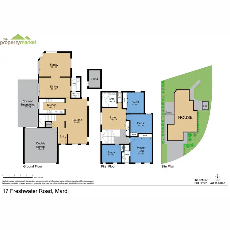 Floorplan of Homely house listing, 17 Freshwater Road, Mardi NSW 2259