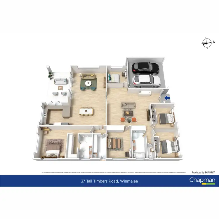 Floorplan of Homely house listing, 37 Tall Timbers Road, Winmalee NSW 2777