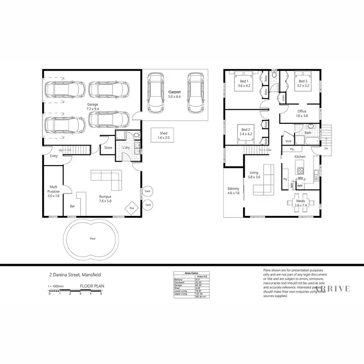 Floorplan of Homely house listing, 2 Danina Street, Mansfield QLD 4122