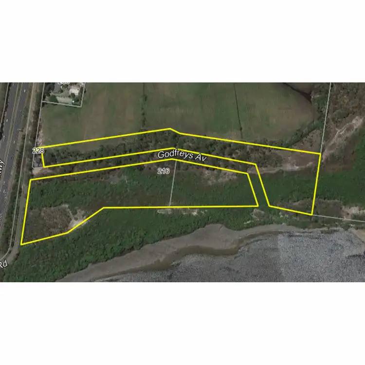 Floorplan of Homely land listing, 216 Godfreys Road, Pacific Paradise QLD 4564