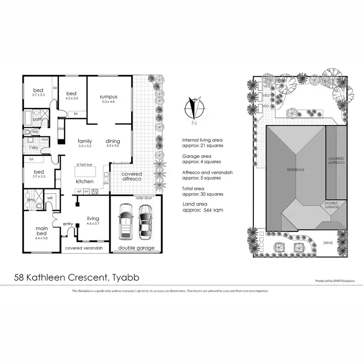 Floorplan of Homely house listing, 58 Kathleen Crescent, Tyabb VIC 3913