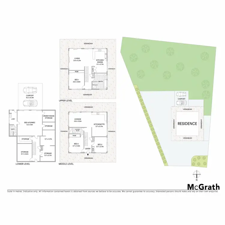 Floorplan of Homely house listing, 83 North Creek Road, Lennox Head NSW 2478