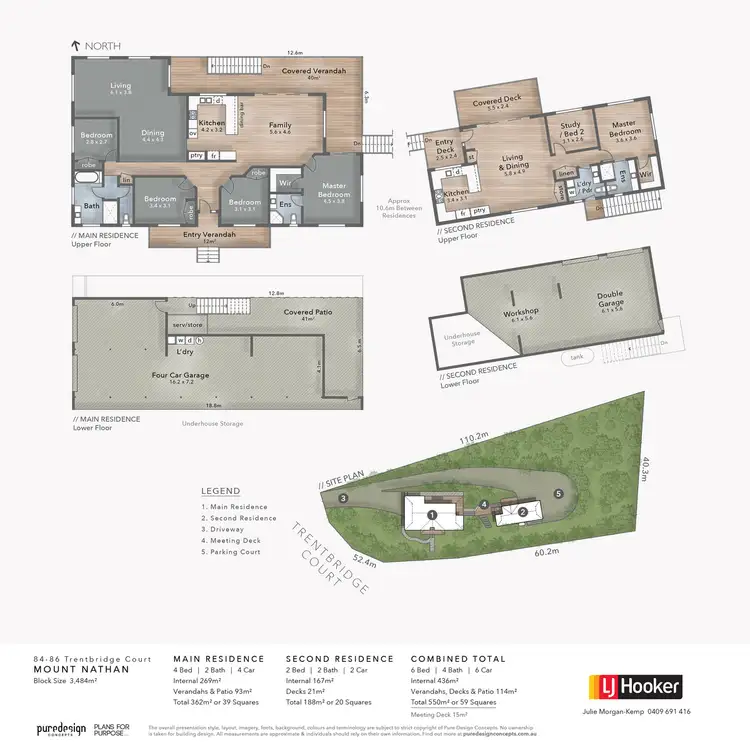 Floorplan of Homely house listing, 84-86 Trentbridge Court, Mount Nathan QLD 4211