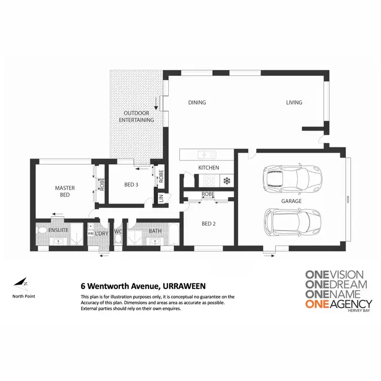 Floorplan of Homely house listing, 6 Wentworth Avenue, Urraween QLD 4655