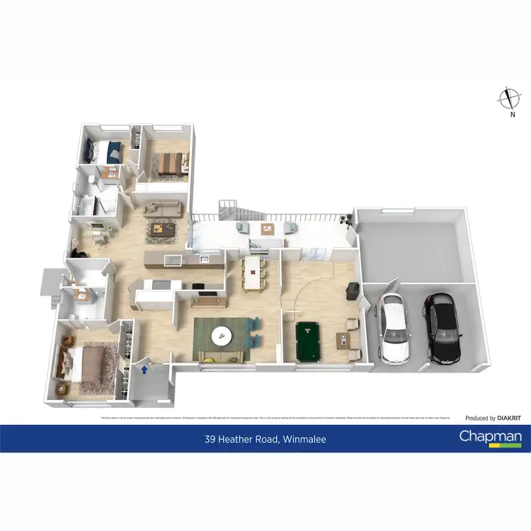 Floorplan of Homely house listing, 39 Heather Road, Winmalee NSW 2777