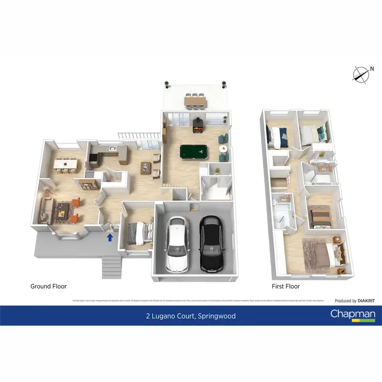 Floorplan of Homely house listing, 2 Lugano Court, Springwood NSW 2777