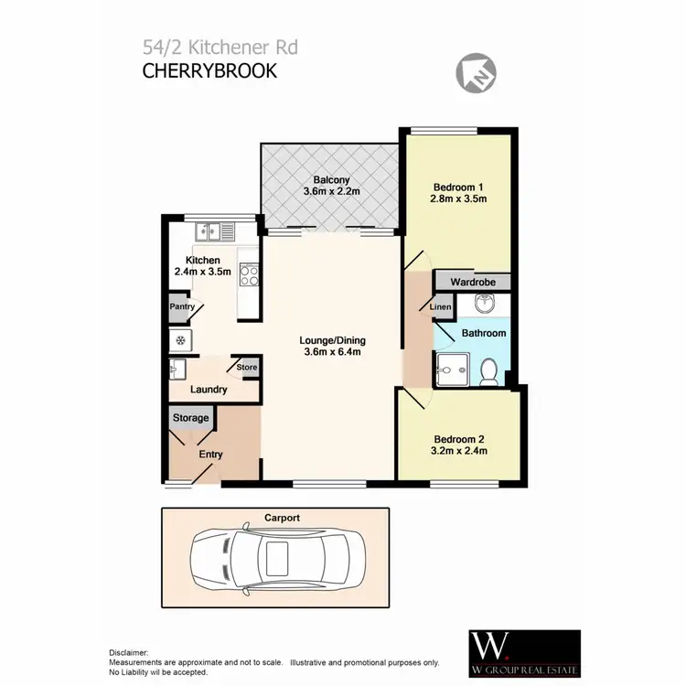 Floorplan of Homely retirement listing, 54/2 Kitchener Road, Cherrybrook NSW 2126