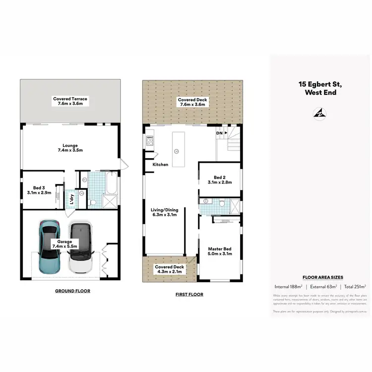Floorplan of Homely house listing, 15 (13A) Egbert Street, West End QLD 4101