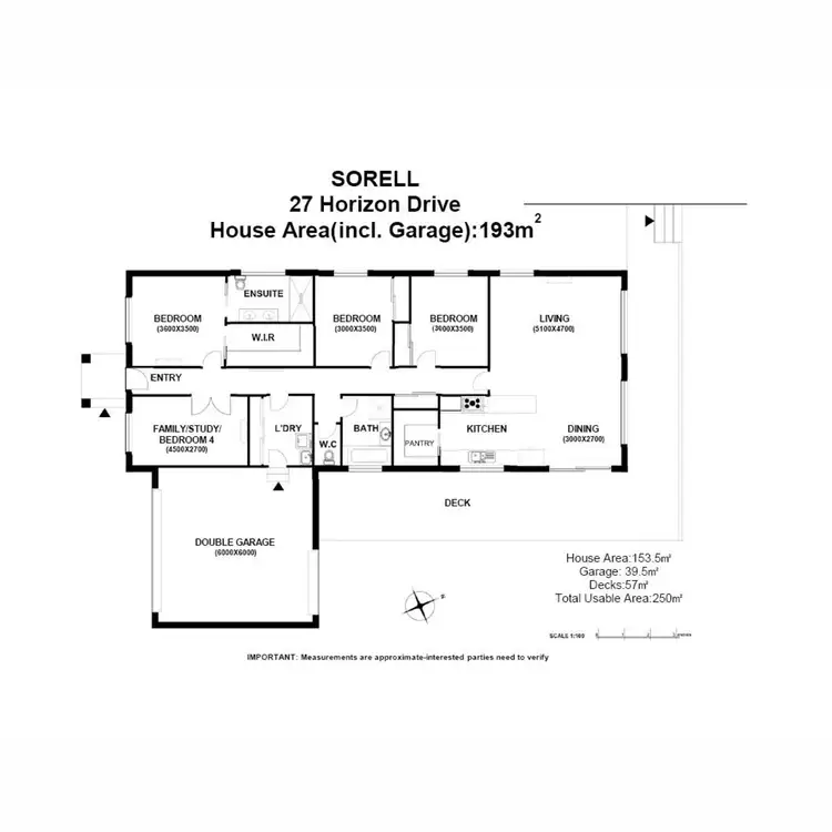 Floorplan of Homely house listing, 27 Horizon Drive, Sorell TAS 7172