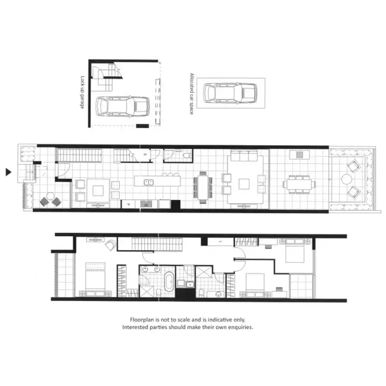 Floorplan of Homely terrace listing, 7 Grattan Close, Forest Lodge NSW 2037