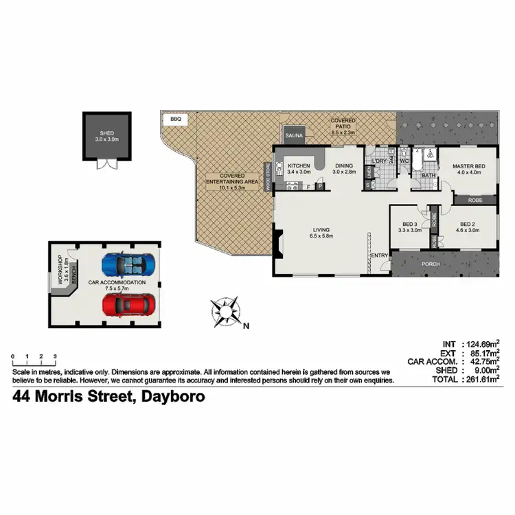 Floorplan of Homely house listing, 44 Morris Street, Dayboro QLD 4521