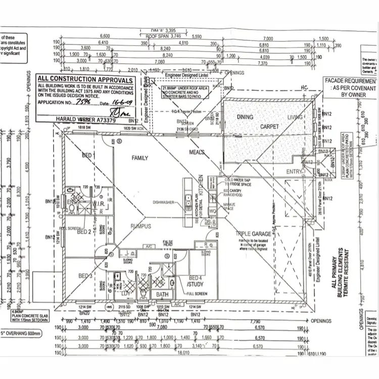Floorplan of Homely house listing, 106 Roberts Drive, Trinity Beach QLD 4879