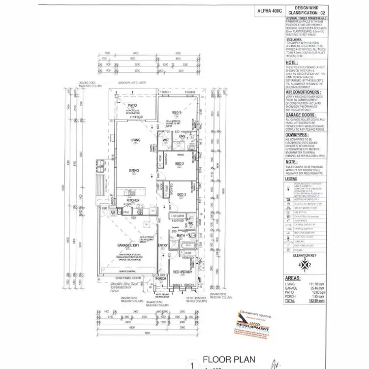 Floorplan of Homely house listing, 6 Delaware Green, Mount Louisa QLD 4814