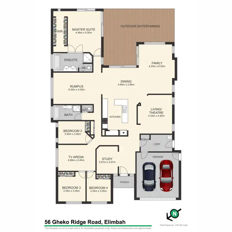 Floorplan of Homely house listing, 56-58 Gheko Ridge Road, Elimbah QLD 4516