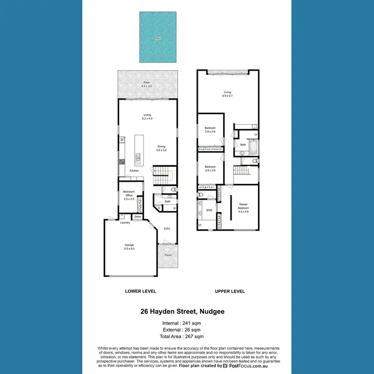 Floorplan of Homely house listing, 26 Hayden Street, Nudgee QLD 4014