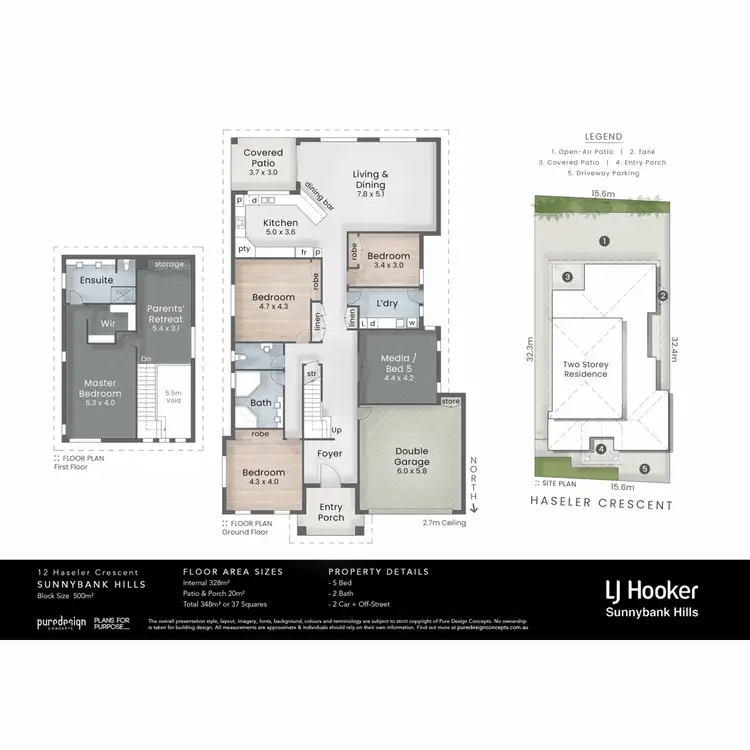 Floorplan of Homely house listing, 12 Haseler Crescent, Sunnybank Hills QLD 4109