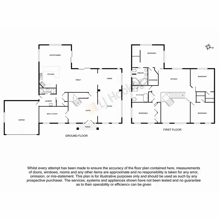 Floorplan of Homely house listing, 48-50 Blue Wren Place, Heritage Park QLD 4118