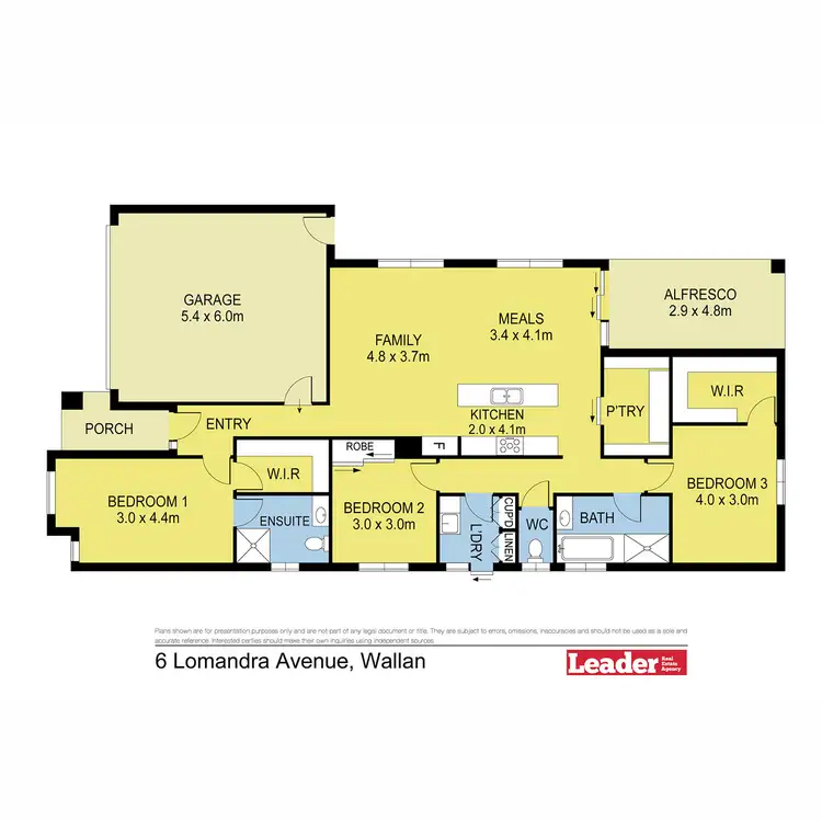 Floorplan of Homely house listing, 6 Lomandra Avenue, Wallan VIC 3756