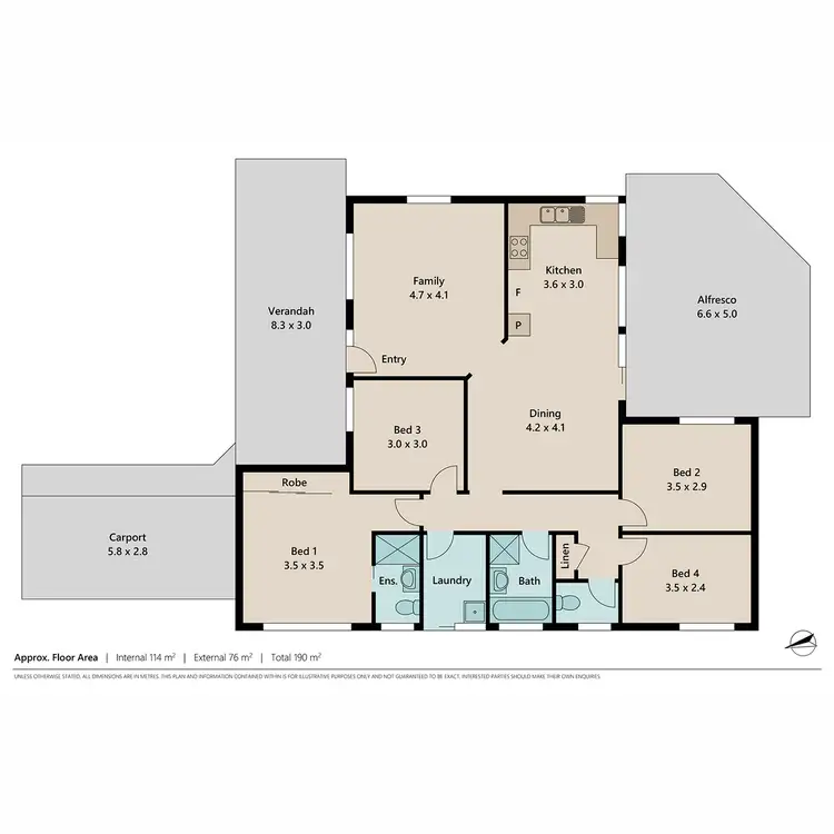 Floorplan of Homely house listing, 70 Bottlebrush Drive, Regents Park QLD 4118