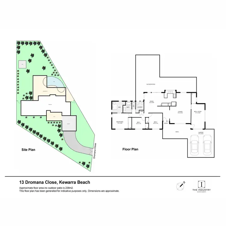 Floorplan of Homely house listing, 13 Dromana Close, Kewarra Beach QLD 4879