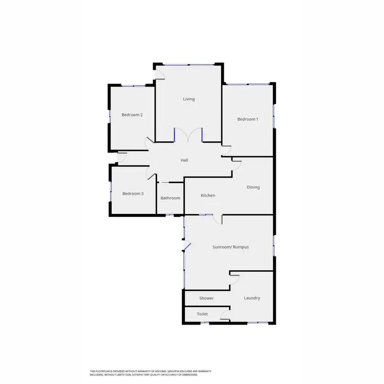 Floorplan of Homely house listing, 13 Webster Street, Mortlake VIC 3272