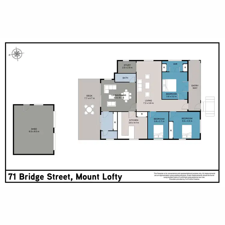 Floorplan of Homely house listing, 71 Bridge Street, Mount Lofty QLD 4350