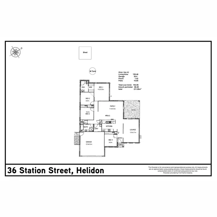 Floorplan of Homely house listing, 36 Station Street, Helidon QLD 4344