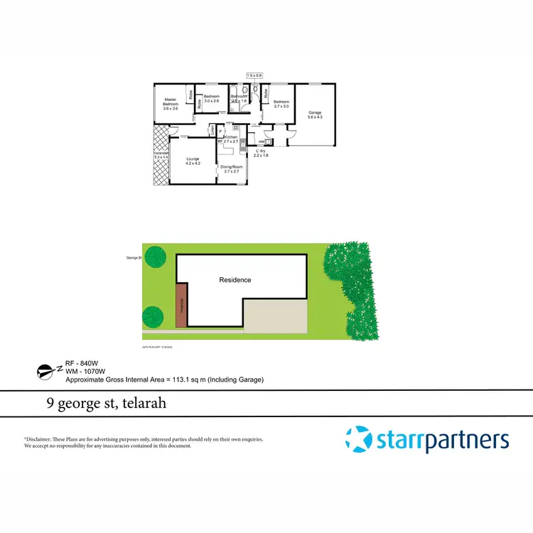 Floorplan of Homely house listing, 9 George Street, Telarah NSW 2320