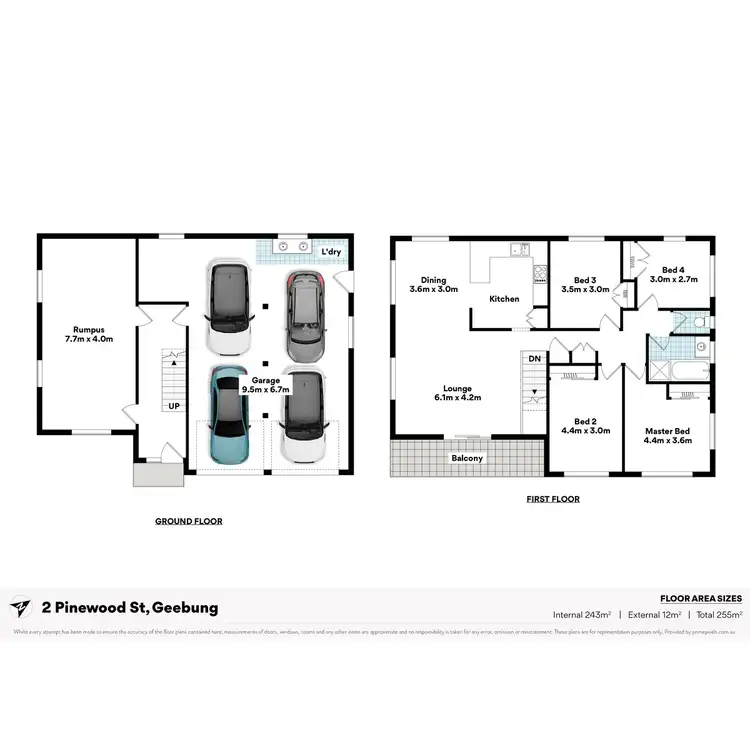 Floorplan of Homely house listing, 2 Pinewood Street, Geebung QLD 4034