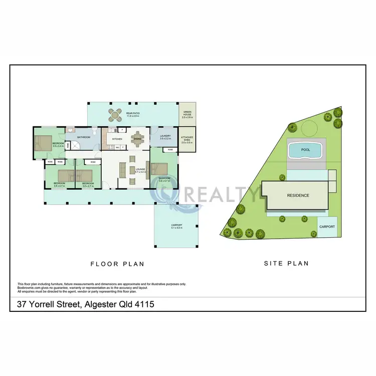 Floorplan of Homely house listing, 37 Yorrell Street, Algester QLD 4115