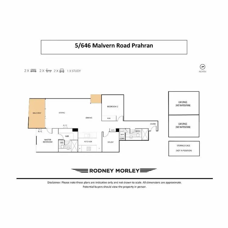 Floorplan of Homely apartment listing, 5/646 Malvern Road, Prahran VIC 3181