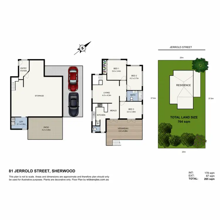Floorplan of Homely house listing, 81 Jerrold Street, Sherwood QLD 4075