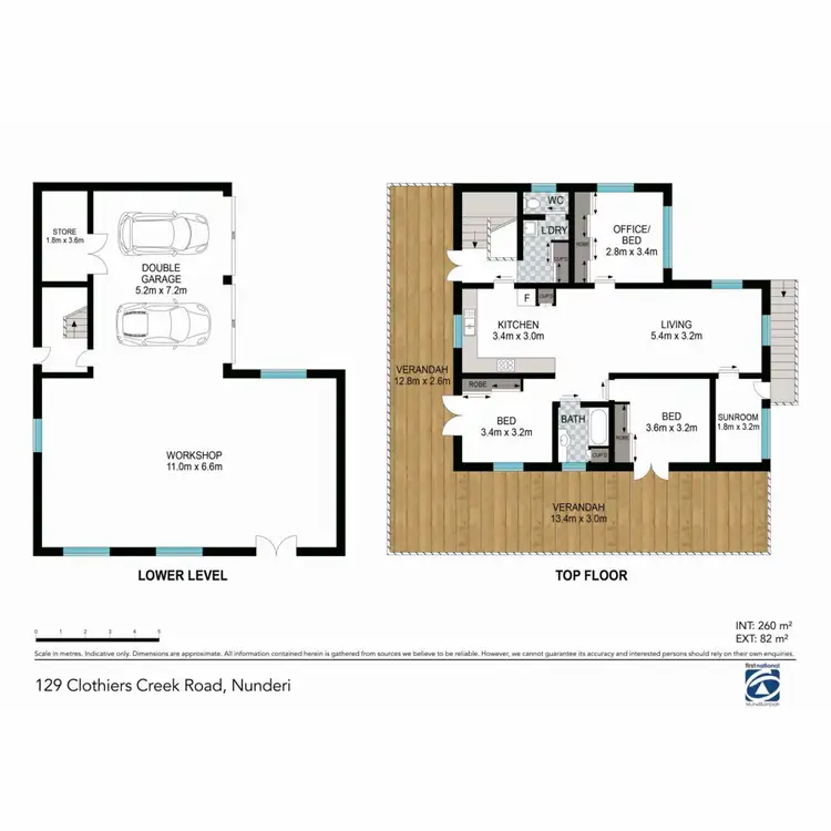 Floorplan of Homely house listing, 129 Clothiers creek Road, Nunderi NSW 2484
