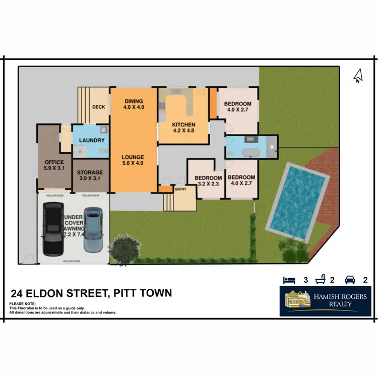 Floorplan of Homely house listing, 24 Eldon Street, Pitt Town NSW 2756