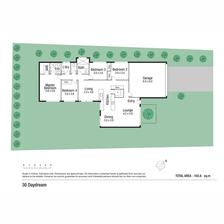 Floorplan of Homely house listing, 30 Daydream Circuit, Burdell QLD 4818
