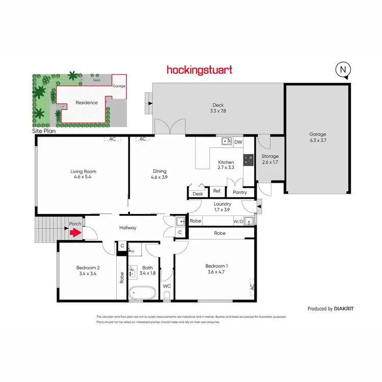 Floorplan of Homely unit listing, 1/49 Helston Street, Balwyn North VIC 3104